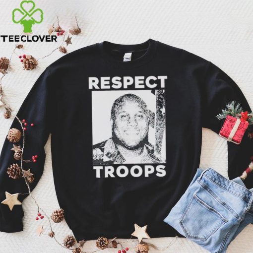 Christopher Dorner Respect Troops shirt