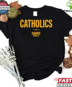 Christopher Hale Catholics For Harris Walz Shirt