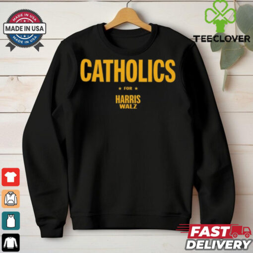 Christopher Hale Catholics For Harris Walz Shirt