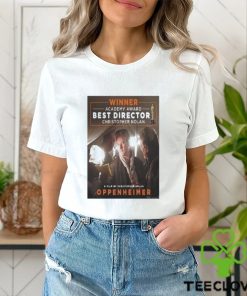 Christopher Nolan Wins For Best Directing Oppenheimer Oscar 2024 Shirt