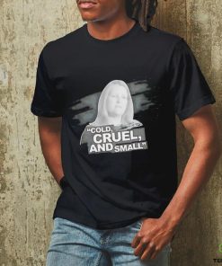 Chrystia Freeland cold cruel and small shirt