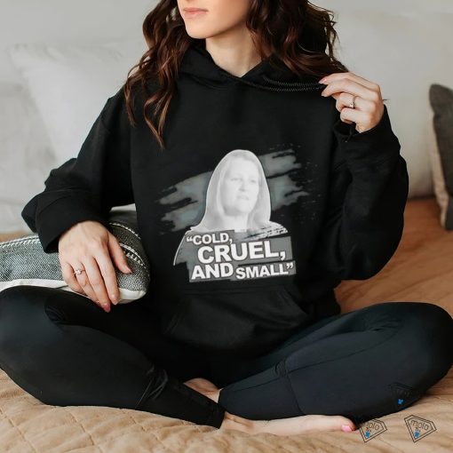 Chrystia Freeland cold cruel and small shirt