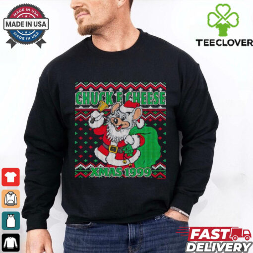 Chuck E. Cheese Xmas 199 ugly Christmas shirt