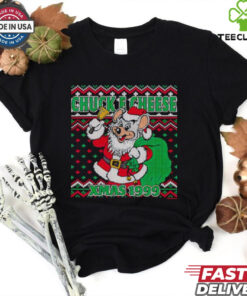 Chuck E. Cheese Xmas 199 ugly Christmas shirt