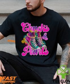 Chucks And Pearls Kamala Harris 2024 For President 47 T shirt