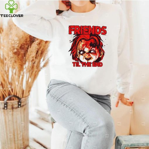 Chucky Friends til the End Halloween hoodie, sweater, longsleeve, shirt v-neck, t-shirt