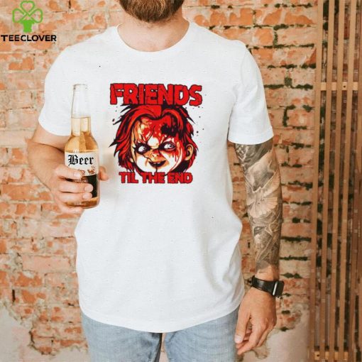 Chucky Friends til the End Halloween hoodie, sweater, longsleeve, shirt v-neck, t-shirt