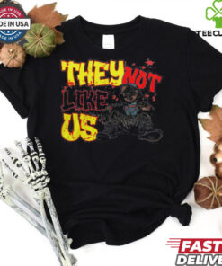 Chucky They Not Like Us Halloween Horror Unisex T hoodie, sweater, longsleeve, shirt v-neck, t-shirt, Hoodie, Tank Top