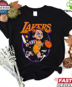 Chucky x NBA Los Angeles Lakers Graphic 2024 t shirt