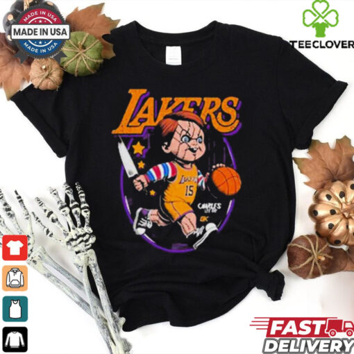 Chucky x NBA Los Angeles Lakers Graphic 2024 t shirt