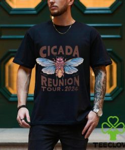 Cicada Reunion Tour 2024 Short Sleeve Graphic Tee 90 S Grunge Boho Style Shirt