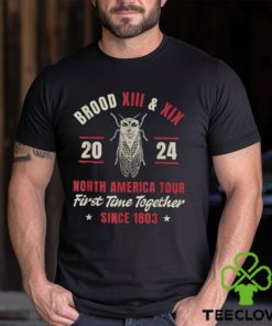 Cicada Swarm 2024 Brood XIII & XIX North America Tour 2024 T Shirt