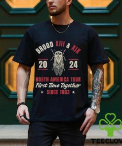 Cicada Swarm 2024 Brood XIII & XIX North America Tour 2024 T Shirt