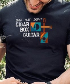 Cigar Box Guitar Guitarist Bassist Funny Music Lover shirt