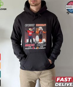 Cincinnati Bearcats On Saturdays Cincinnati Bengals On Sundays Mascot Shirt