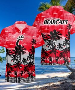 Cincinnati Bearcats Palms Tree Hawaiian Shirt