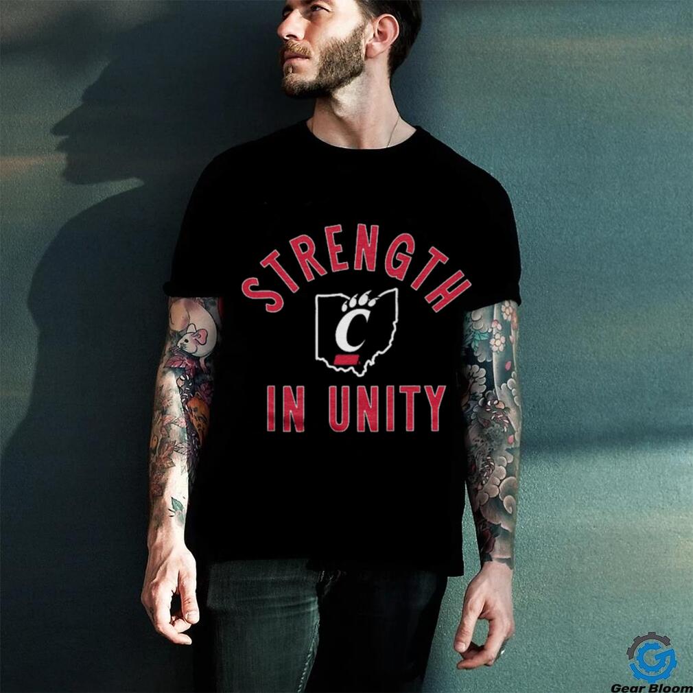 Cincinnati Bearcats Strength in Unity Tee shirt Cincinnati Bearcats Strength in Unity Tee shirt