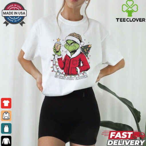 Cincinnati Bearcats x Santa Grinch Is This Jolly Enough Merry Christmas Shirt