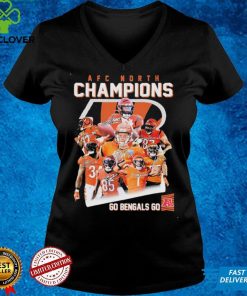 Cincinnati Bengals 2022 Champion AFC North Division Shirt