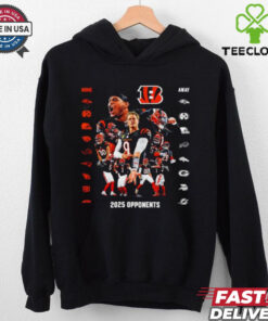 Cincinnati Bengals 2025 Opponents shirt