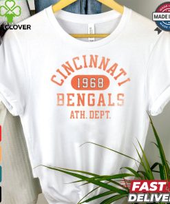 Cincinnati Bengals Athletic Club Heavyweight T Shirt