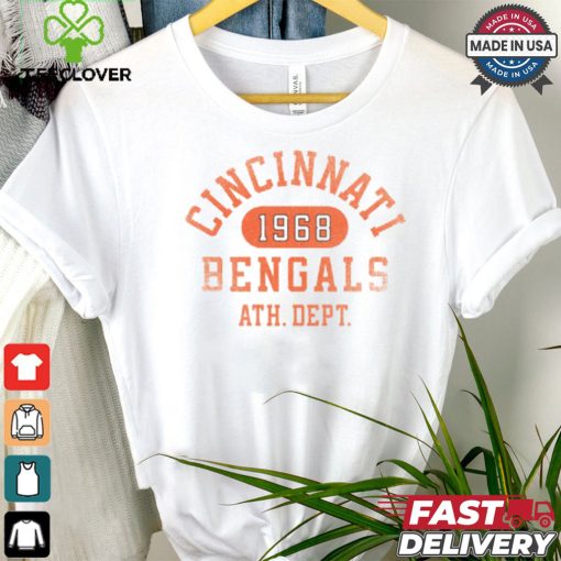 Cincinnati Bengals Athletic Club Heavyweight T Shirt