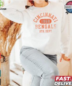 Cincinnati Bengals Athletic Club Heavyweight T Shirt