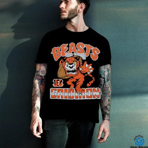 Cincinnati Bengals Beasts of the Gridiron retro NFL hoodie, sweater, longsleeve, shirt v-neck, t-shirt