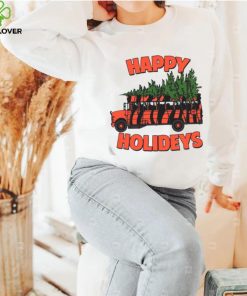 Cincinnati Bengals Bus Happy Holideys Christmas Shirt