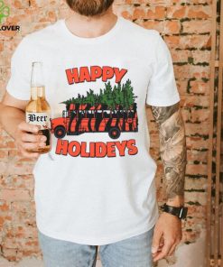 Cincinnati Bengals Bus Happy Holideys Christmas Shirt