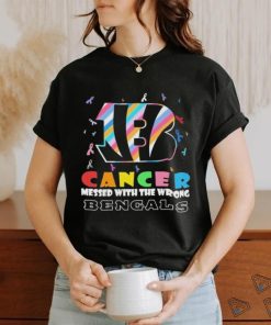 Cincinnati Bengals Cancer Messed With The Wrong Bengals 2023 Shirt