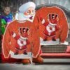 Christmas Ghostbusters With Candy Black Green Christmas Ugly Sweater 3D