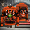Cleveland Browns Christmas Grinch Knitted Sweater