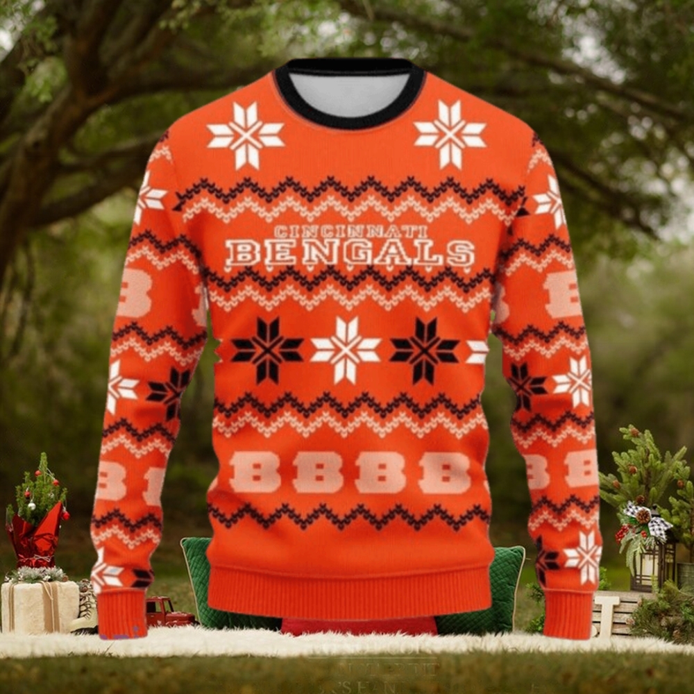 Cincinnati bengals ugly on sale sweater