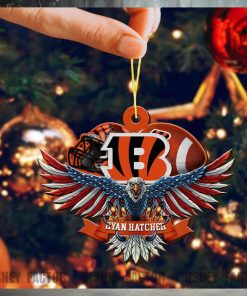 Cincinnati Bengals Decorations, Eagles Christmas Ornaments
