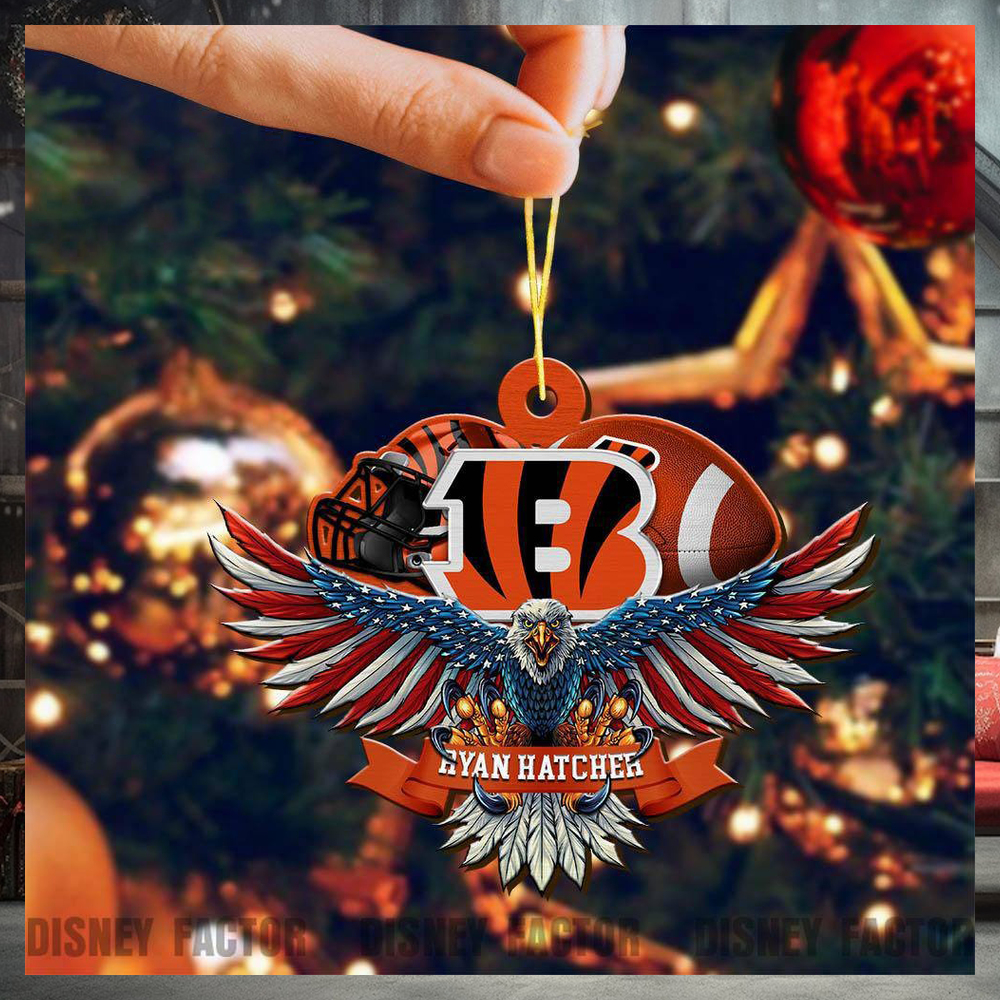 Cincinnati Bengals Decorations, Eagles Christmas Ornaments Cincinnati Bengals Decorations, Eagles Christmas Ornaments