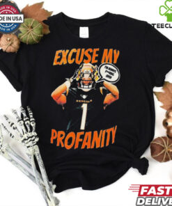 Cincinnati Bengals Excuse My Profanity I’m Always Fucking Open t shirt