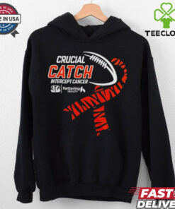 Cincinnati Bengals Footbakll NFL Crucial Catch Intercept Cancer shirt