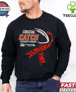 Cincinnati Bengals Footbakll NFL Crucial Catch Intercept Cancer shirt