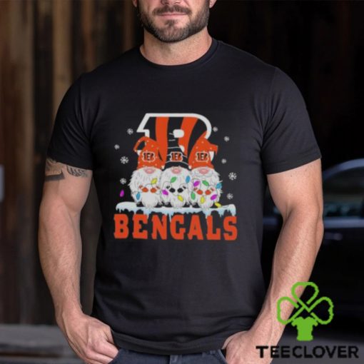 Cincinnati Bengals Football Gnomes Christmas 2023 Shirt