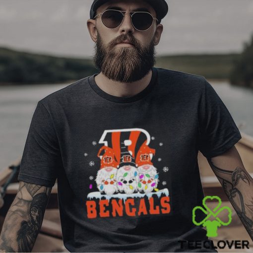 Cincinnati Bengals Football Gnomes Christmas 2023 Shirt