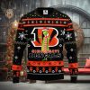 Cincinnati Bengals 12 Grinch Xmas Day Christmas Ugly Sweater