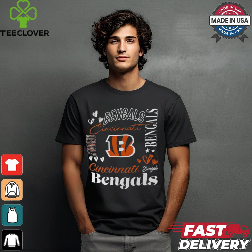 Cincinnati Bengals G III 4Her by Carl Banks T Shirt Cincinnati Bengals G III 4Her by Carl Banks T Shirt