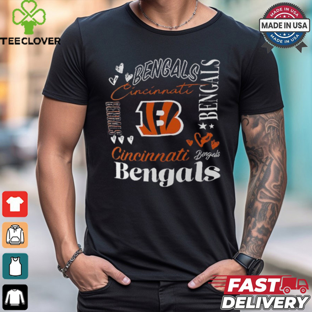 Cincinnati Bengals G III 4Her by Carl Banks T Shirt Cincinnati Bengals G III 4Her by Carl Banks T Shirt