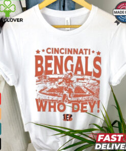 Cincinnati Bengals Gameday Who Dey Vintage Stadium Shirt