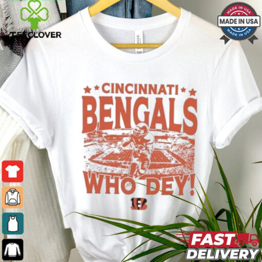 Cincinnati Bengals Gameday Who Dey Vintage Stadium Shirt