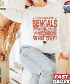 Cincinnati Bengals Gameday Who Dey Vintage Stadium Shirt