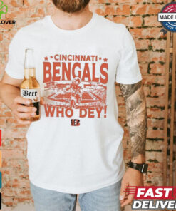 Cincinnati Bengals Gameday Who Dey Vintage Stadium Shirt