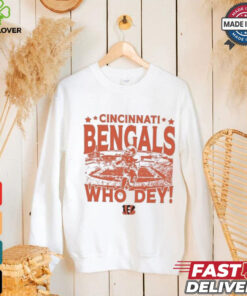 Cincinnati Bengals Gameday Who Dey Vintage Stadium Shirt