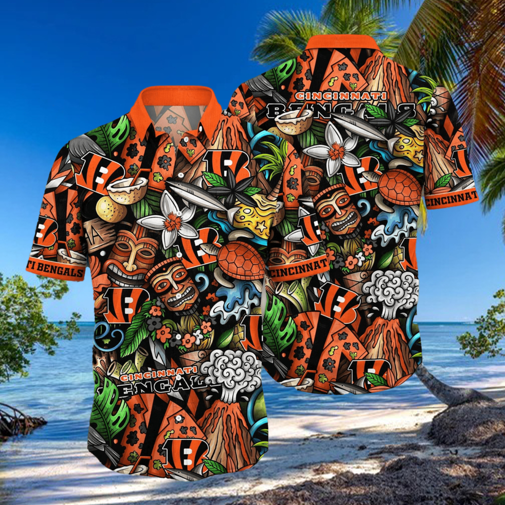 Cincinnati Bengals Hawaii Shirt For Men And Women Gift Hawaiian Shirt Fans Cincinnati Bengals Hawaii Shirt For Men And Women Gift Hawaiian Shirt Fans